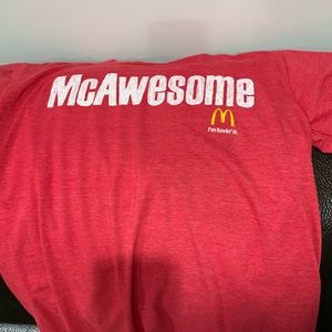 Vintage McAwesome McDonalds tee shirt